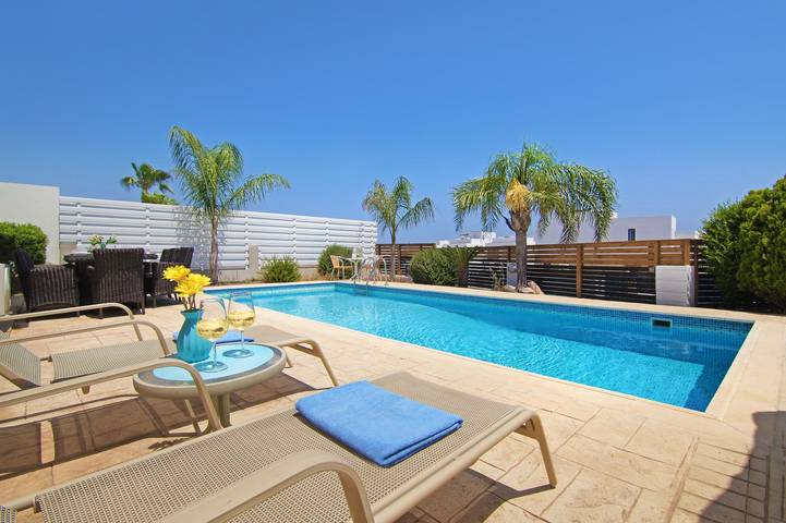 Villa für 8 Personen mit Balkon/Terrasse in Protaras, Südzypern