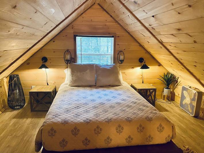 Blockhütte für 6 Personen, mit Balkon, mit Haustier - 1