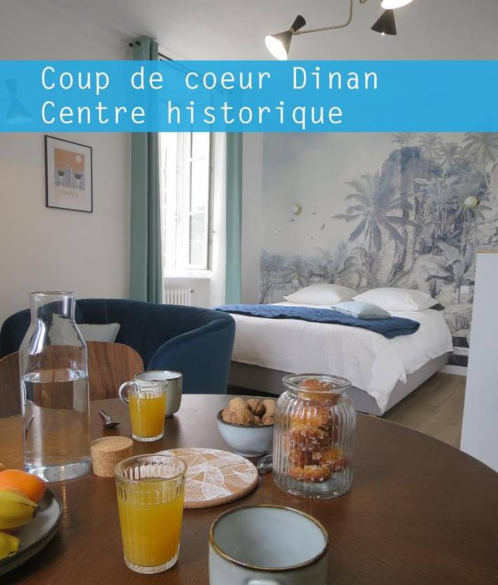 Gîte pour 2 personnes, avec Vue à Dinan