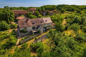 Chambre d’hôte pour 2 personnes, avec jardin et vue à Limogne-en-Quercy
