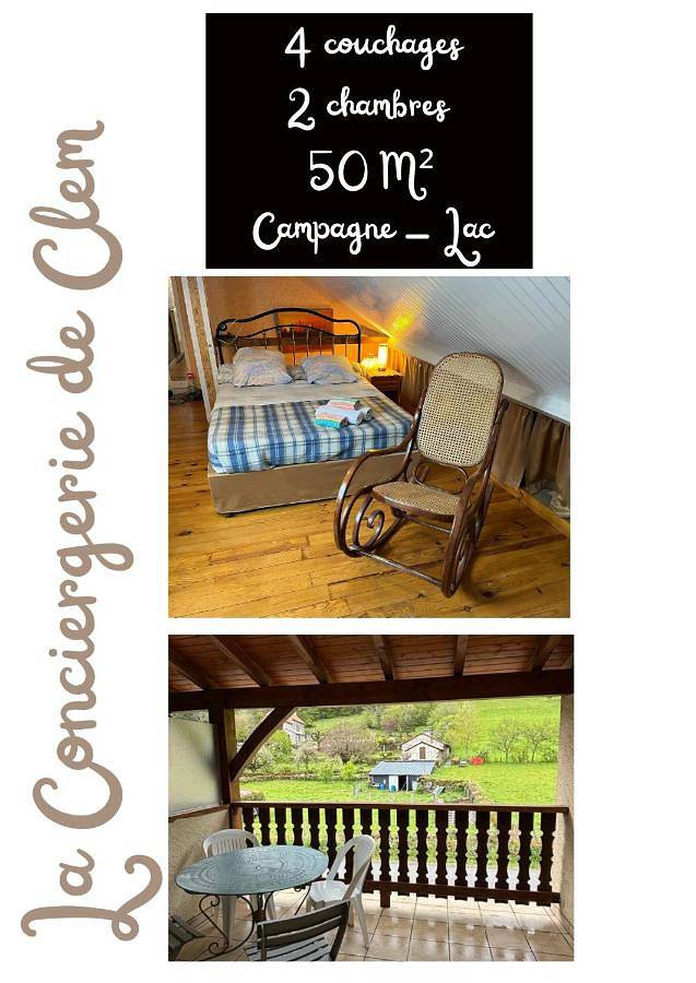 Two-Bedroom House in Lascelle, Région d'Aurillac