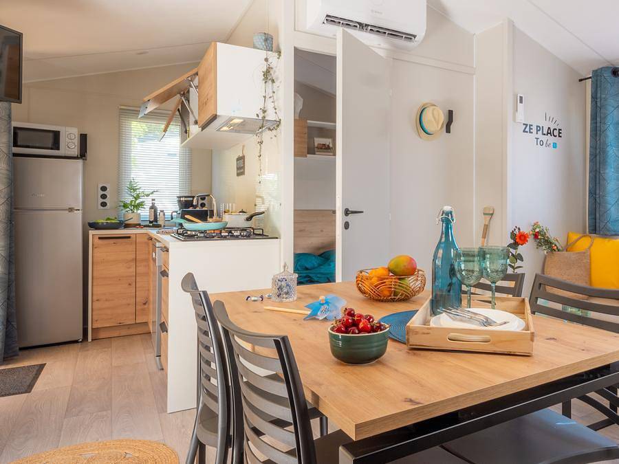 Camping Campilo - Mobilheim 6 personen - Privilège Tv Lv Clim - 3 Schlafzimmer - 6 Personen in Aubigny (Vendée), Loire-Tal