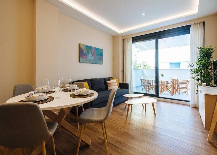 Apartamento de vacaciones para 6 personas, con jacuzzi y terraza - 1