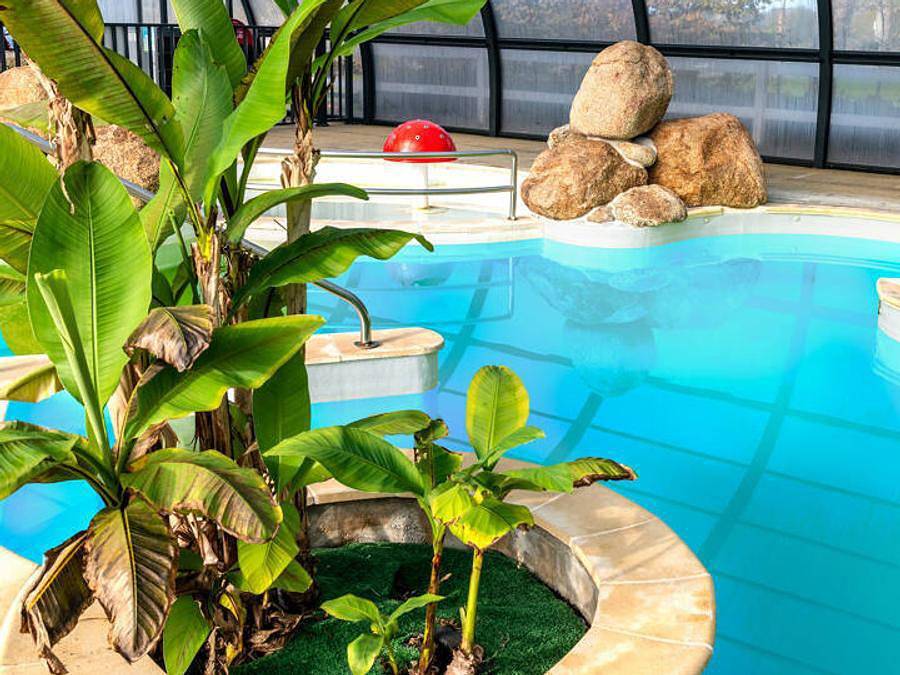 Camping Le Soleil de Saint Sieu (Anciennement Le Villeu) - Mobilhome 6 personnes - Comfort | 3 Ch. | 6 Pers. | Terrasse surélevée | Clim. in Lancieux, Région de Dinan