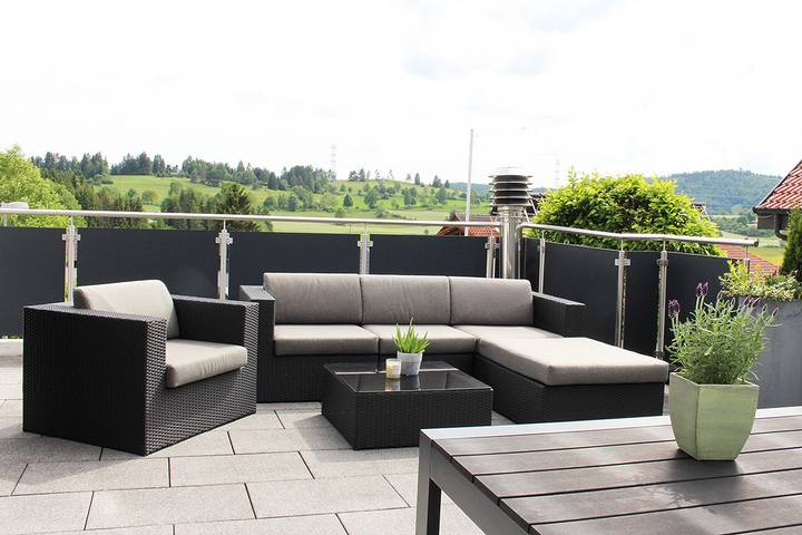 Ferienhaus für 8 Personen, mit Balkon und Garten sowie Ausblick in Schwäbische Alb - 3