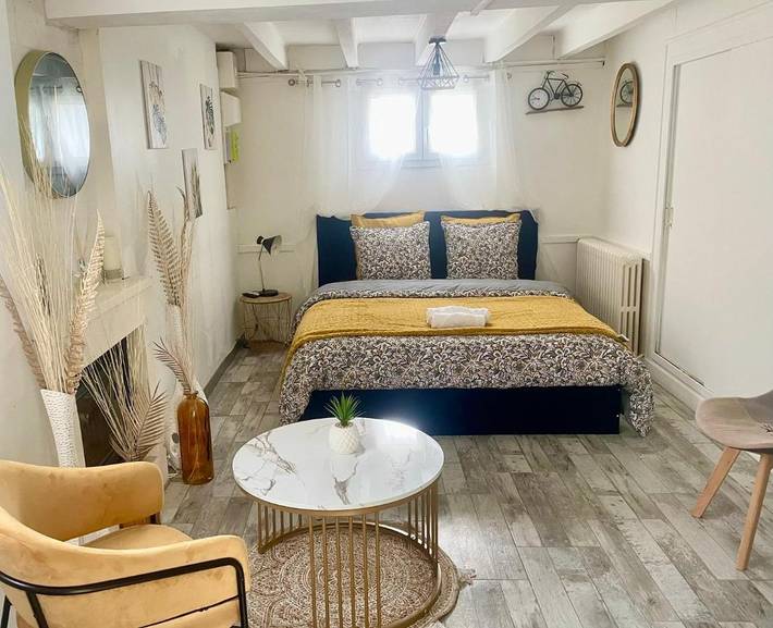 Appartement de vacances pour 2 personnes, avec terrasse et jardin