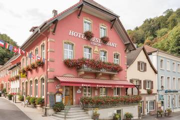 Hôtel pour 2 personnes, avec terrasse à Ferrette