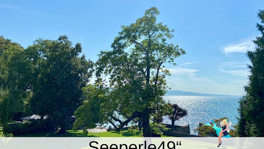 Ferienwohnung für 6 Personen, mit Seeblick und Ausblick sowie Garten - 1