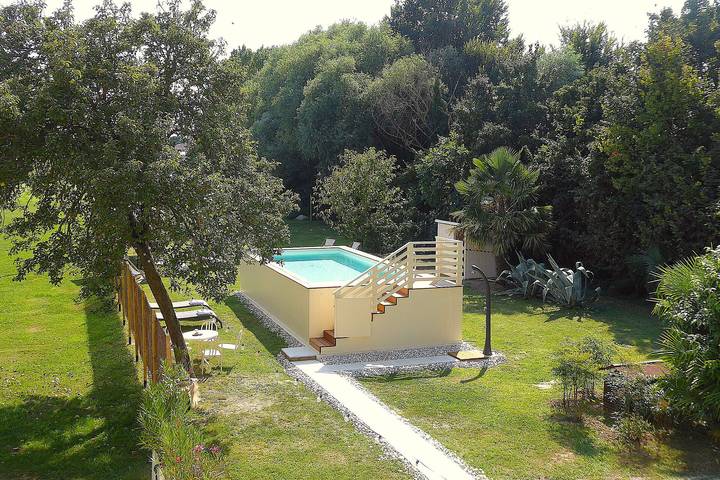 Agriturismo per 7 persone, con giardino in Riviera del Brenta