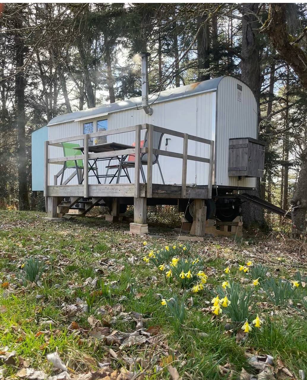 Ganze Ferienwohnung, Ferme Mont-Dedos - Tiny (1 bis 2 Personen) in Haute-Some, Kanton Jura