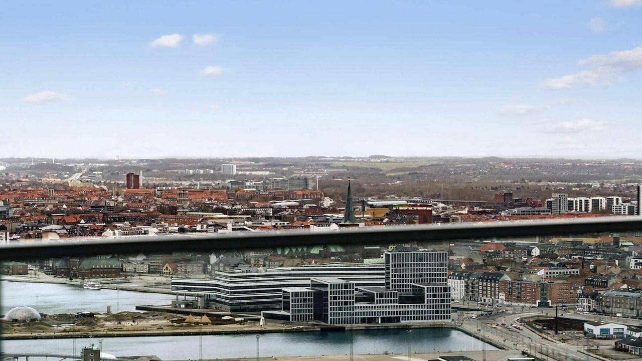 Ferienhaus für 6 Personen mit Balkon in Aarhus, Aarhus und Umgebung
