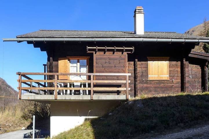 Hütte für 6 Personen, mit Garten in Zinal