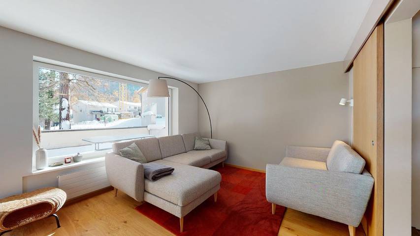 Ferienwohnung für 8 Personen, mit Balkon in Pontresina - 2