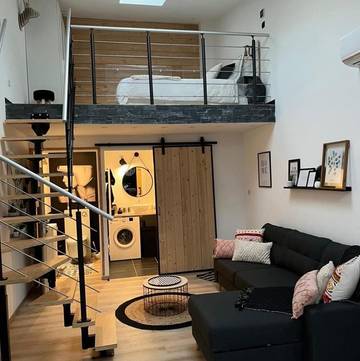 Gîte pour 4 personnes, avec terrasse et vue à Dizy