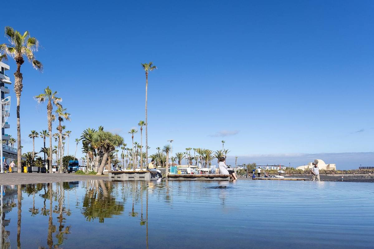 Ganze Wohnung, Ferienwohnung für 3 Personen mit Pool in Playa Martianez, Puerto de la Cruz