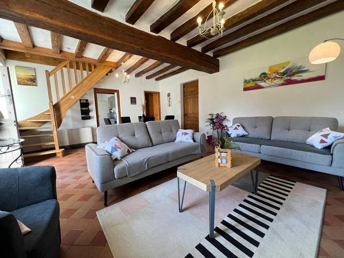 Location de vacances pour 11 personnes, avec vue et jardin à Parigné-l'Évêque - 4