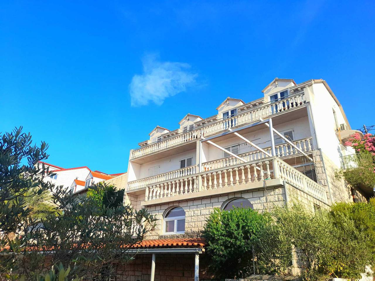 Ganze Wohnung, Sponga 1 Apartment mit Balkon und Meerblick in Mljet