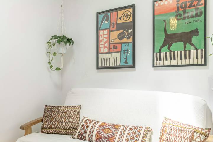 Apartamento entero, Apartamento 'Casa Azul' con terraza compartida y Wi-Fi in Barbate, Costa de la Luz