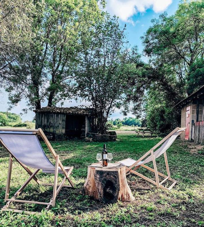 Location de vacances pour 4 personnes, avec jardin dans Saint-Palais-de-Négrignac