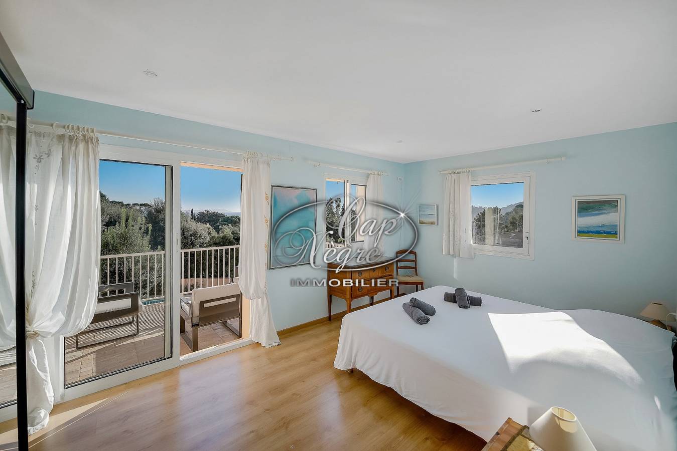 Villa 6 chambres, classée 4 étoiles pour 12 pers avec piscine, vue mer au Canadel in Rayol-Canadel-sur-Mer, Region de Draguignan