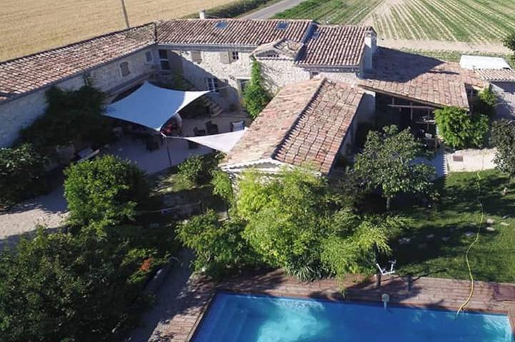 Maison de vacances pour 15 personnes, avec jardin