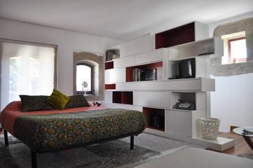 Cottage pour 3 personnes, avec terrasse et piscine ainsi que vue et jardin, animaux acceptés dans Oliveira de Azeméis
