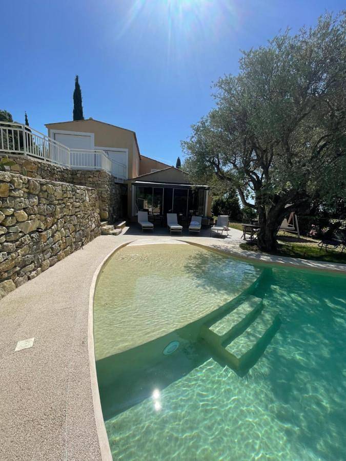 Chambre d’hôte pour 2 personnes, avec Balcon et Terrasse ainsi que Jardin et Piscine à Tourrettes - 2
