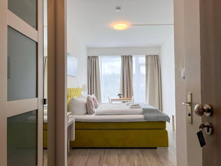 B&B, mit Terrasse und Garten sowie Ausblick in Bremen