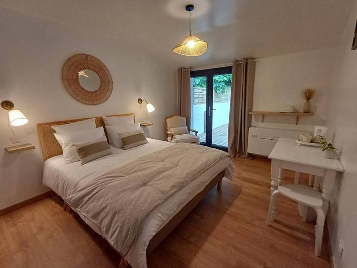 Chambre d’hôte pour 2 personnes, avec Terrasse