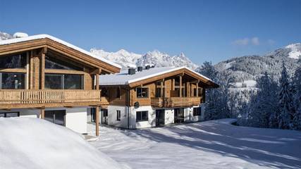Hütte für 6 Personen, mit Terrasse und Garten in Fieberbrunn