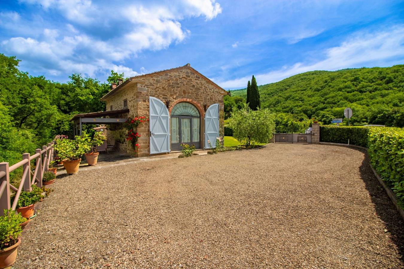 Villa für 4 Personen mit Garten in Polvano, Arezzo Provinz