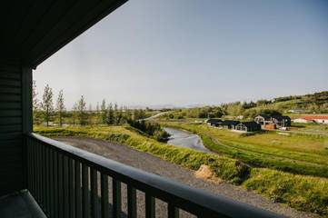 Maison d’hôte pour 2 personnes, avec terrasse et jardin dans Flúðir