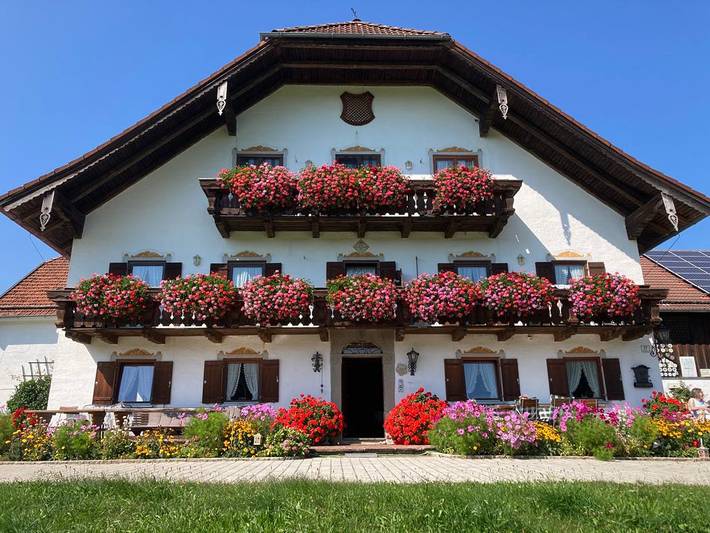 Bauernhaus für 2 Personen, mit Balkon und Terrasse in Anger