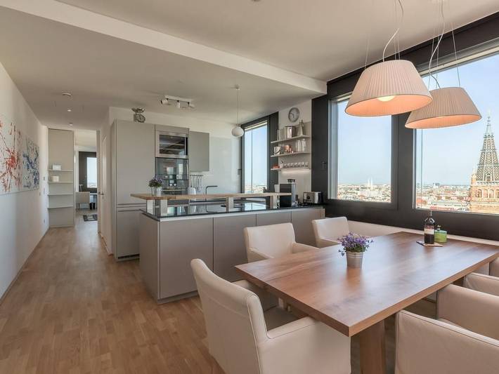 Ferienwohnung für 7 Personen, mit Balkon und Sauna in Wien - 2