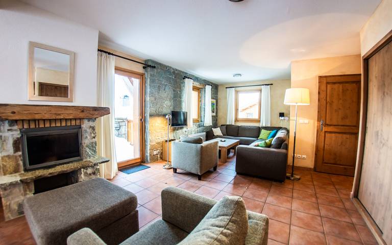 Chalet pour 8 personnes, avec terrasse à Saint-François-Longchamp - 4