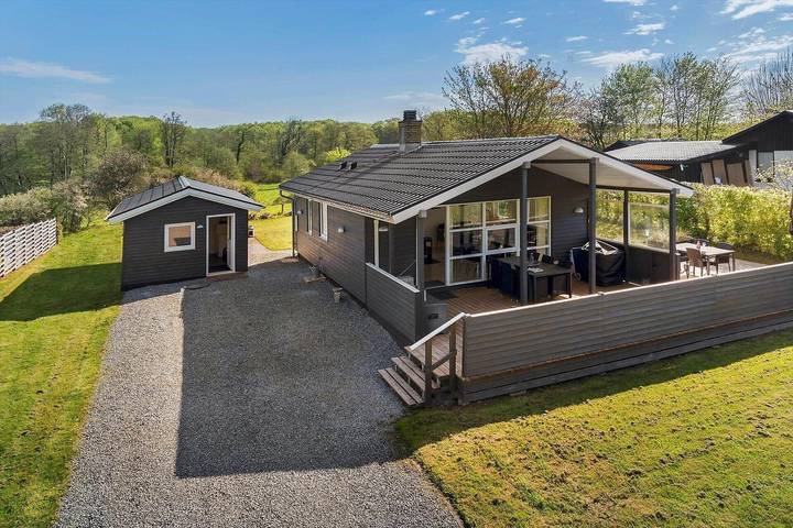 Ferienhaus für 6 Personen, mit Terrasse und Sauna in Kelstrup Strand