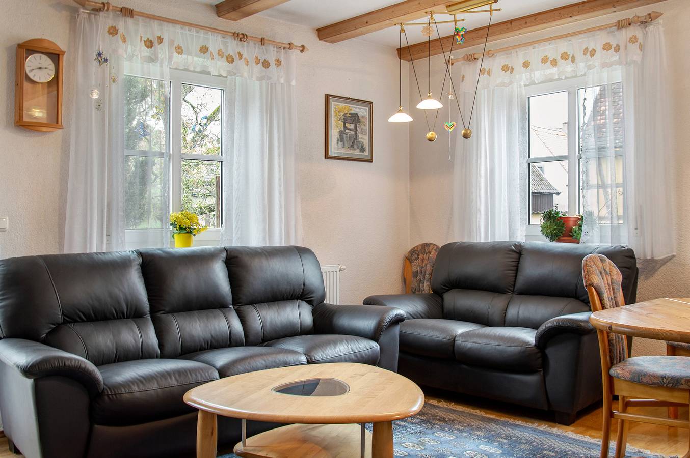 Ferienhaus 'Blumenstock' mit privater Terrasse, privatem Garten und Wi-Fi in Steinsfeld, Taubertal