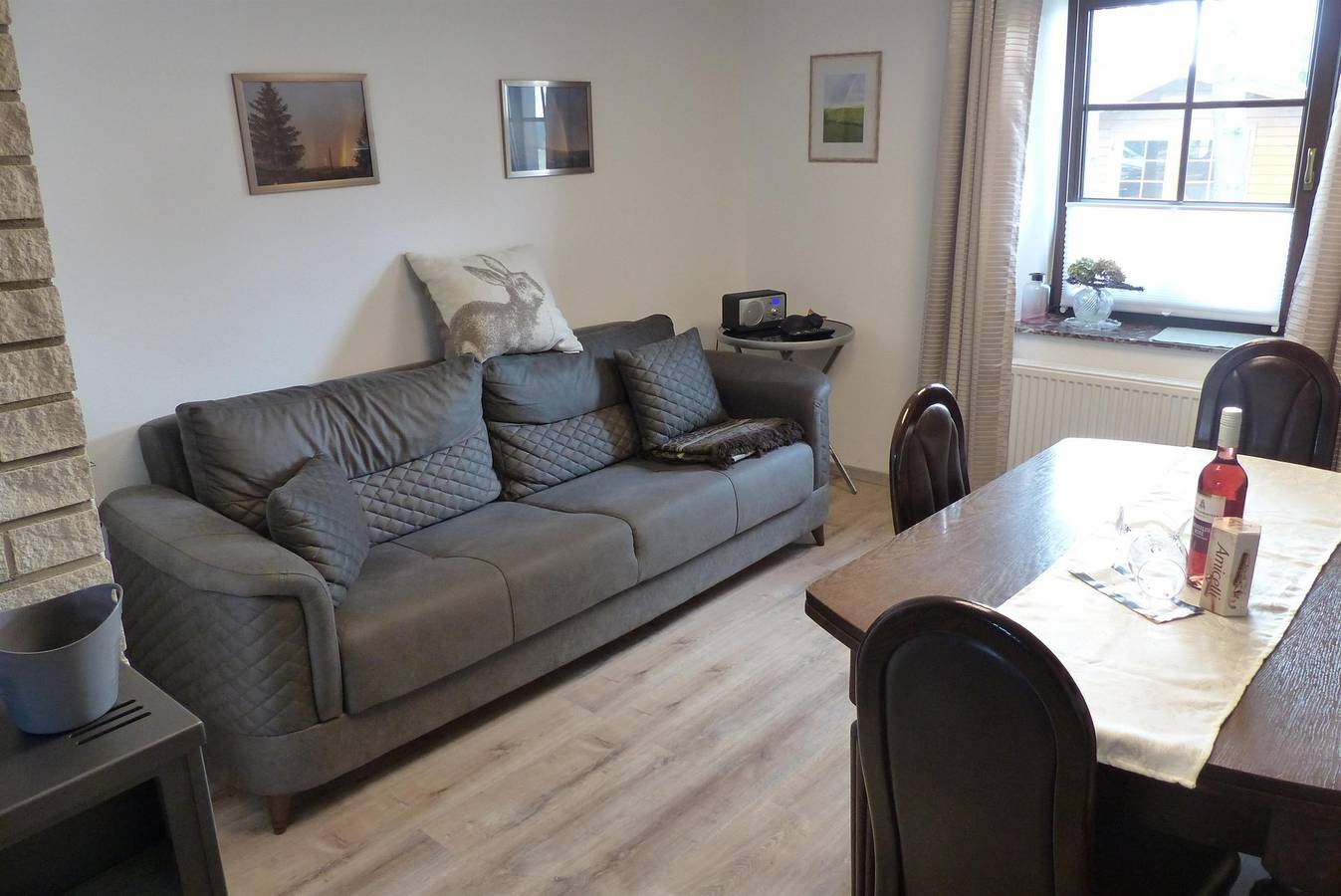 Ganze Ferienwohnung, 5-Bett-Ferienwohnung  Dusche/Wc, 3 Schlafräume in Plütscheid, Eifelkreis Bitburg-Prüm