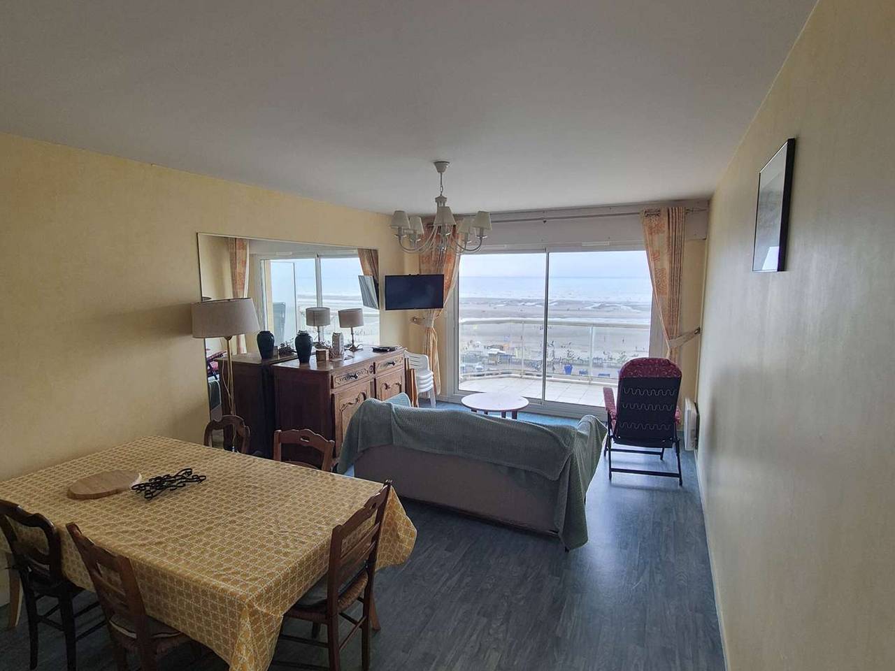 Ganze Wohnung, 3-Zimmer-Wohnung mit Meerblick in Stella-Plage, Haustiere erlaubt in Cucq, Montreuil und Umgebung