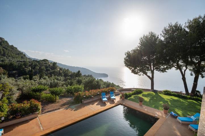 Holiday rental for 8 people, with Ocean view and Balcony as well as Garden in Deià