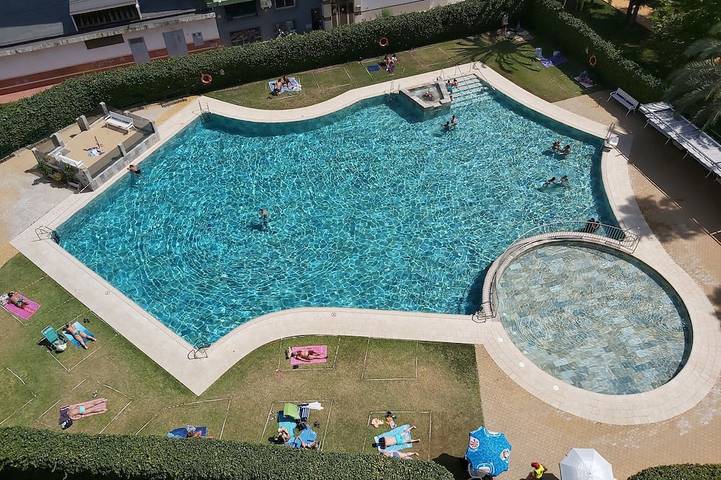 Appartement de vacances pour 5 personnes, avec piscine ainsi que jardin et balcon - 1