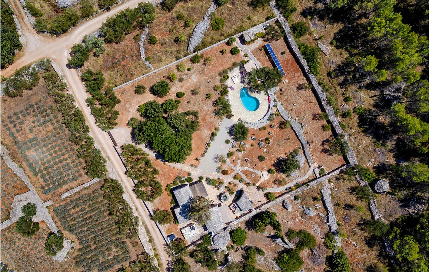 Casa de vacaciones para 4 personas con terraza in Stari Grad, Hvar (isla)
