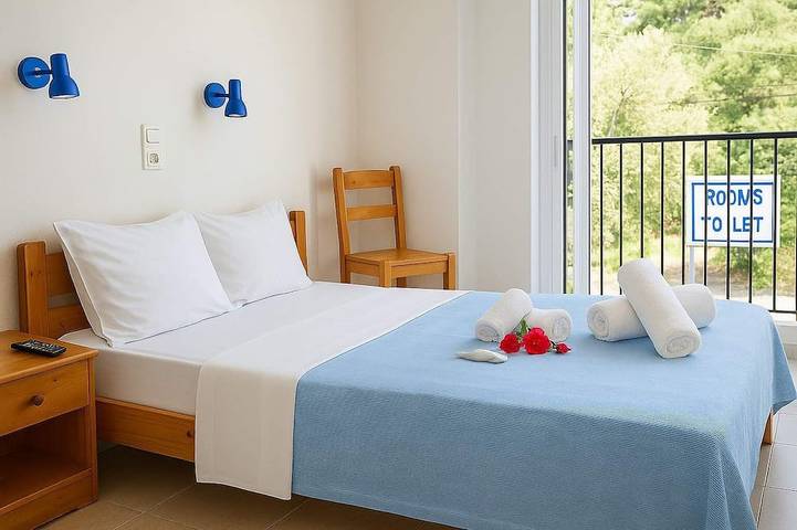 Apartment for 4 people, with garden in Laganas