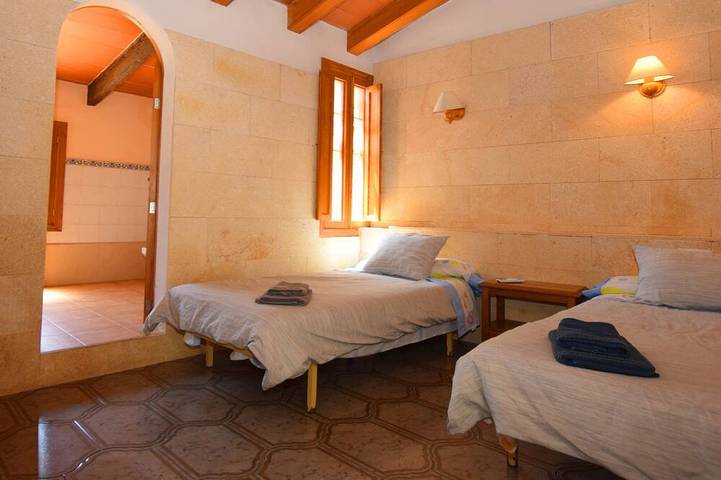 Can Bril, Haus auf dem Land, mit privatem Swimmingpool und Garten. in Campos, Mallorca Süden