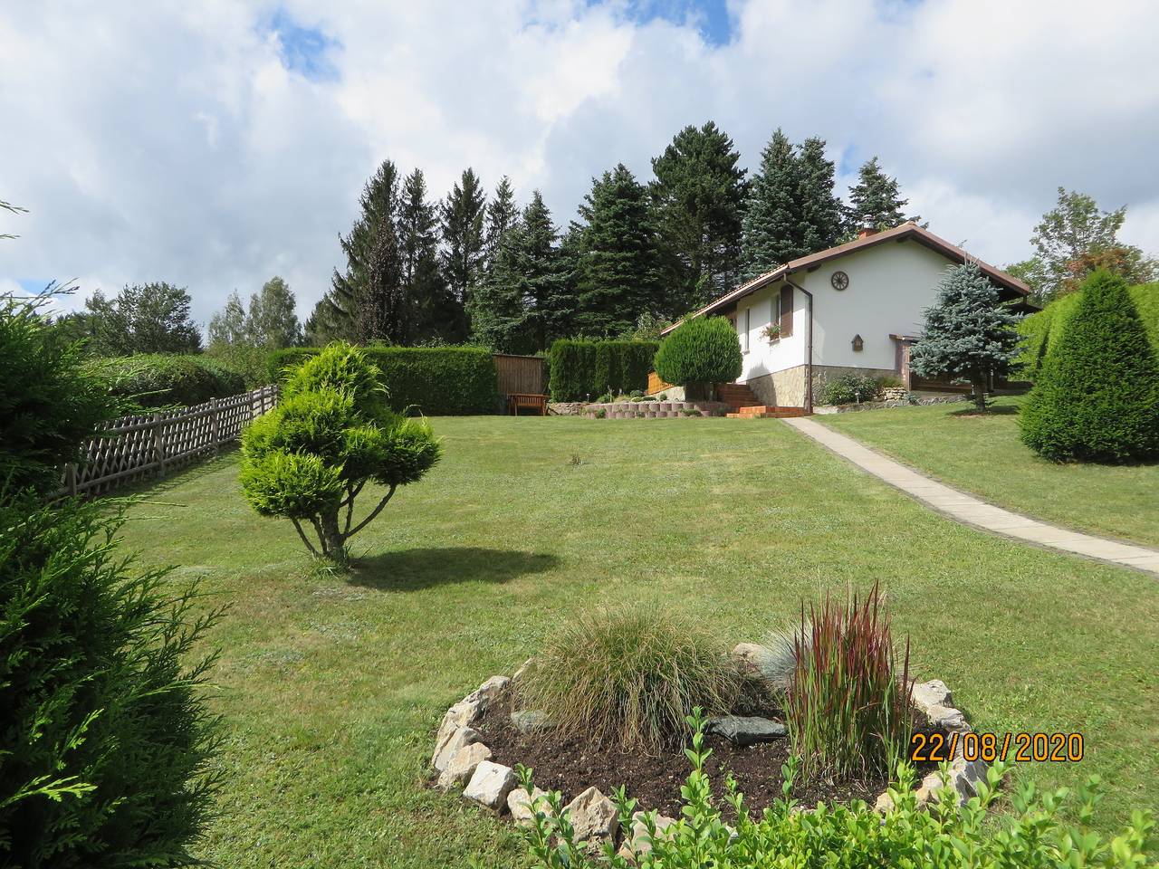 Bergblick in Goldlauter - Heidersbach, Suhl