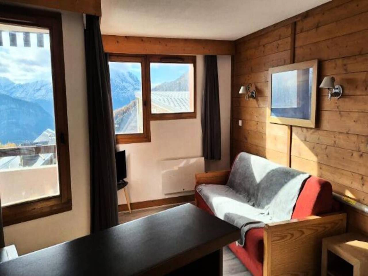 Ganze Wohnung, 2 Zimmer, 5 Personen Auswahl in Huez, Nationalpark Écrins