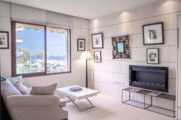 Gîte pour 5 personnes, avec vue dans Port De La Pointe Croisette