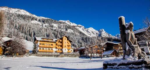 Location de vacances pour 7 personnes, avec sauna ainsi que jardin et jacuzzi, animaux acceptés à Sappada