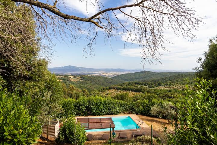 Villa pour 4 personnes, avec balcon et jardin en Toscane