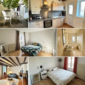 Gîte pour 4 personnes, avec jardin, animaux acceptés à Moret-sur-Loing